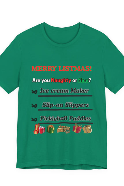 Christmas Short Sleeve Tee - Merry Christmas Shirt