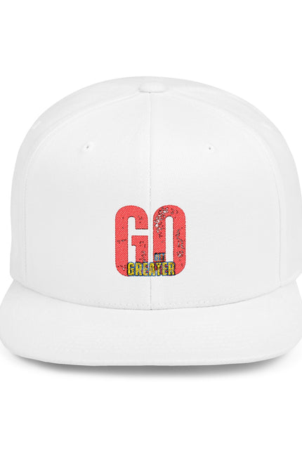 Snapback Hat - GO GET GREATER Design