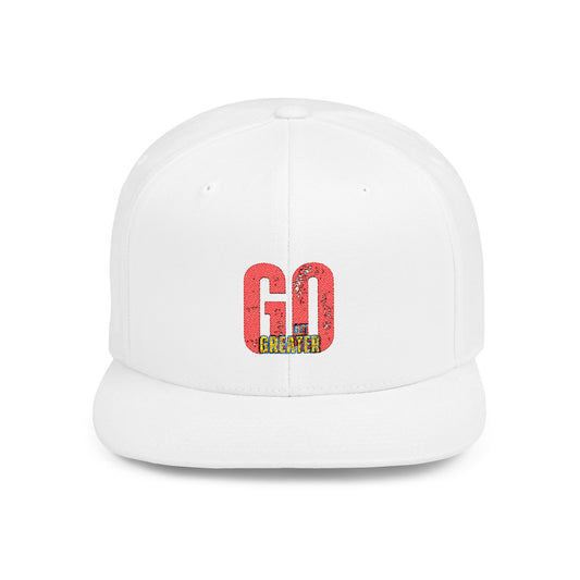 Snapback Hat - GO GET GREATER Design