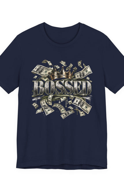 Bossed Tee — Money Crown Graphic T-Shirt