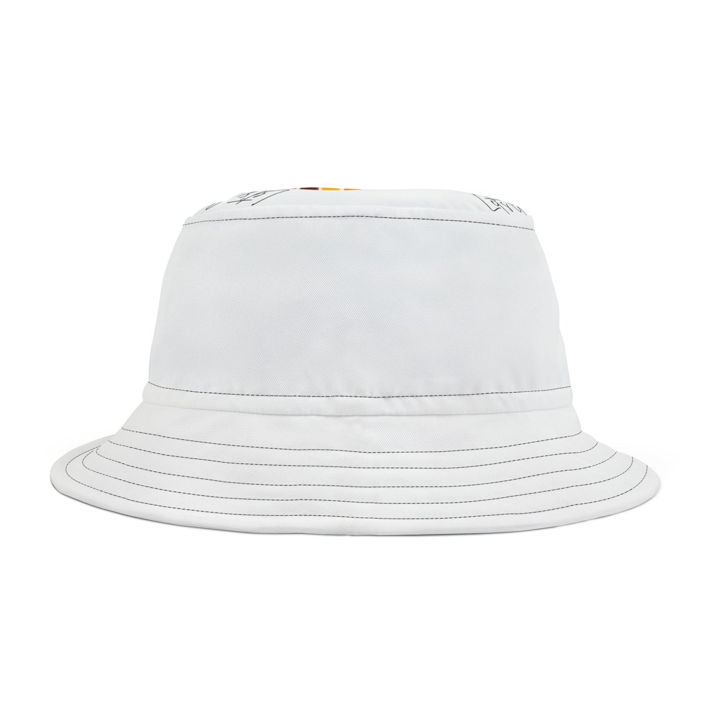 Stylish Bucket Hat with Trendy Text Design