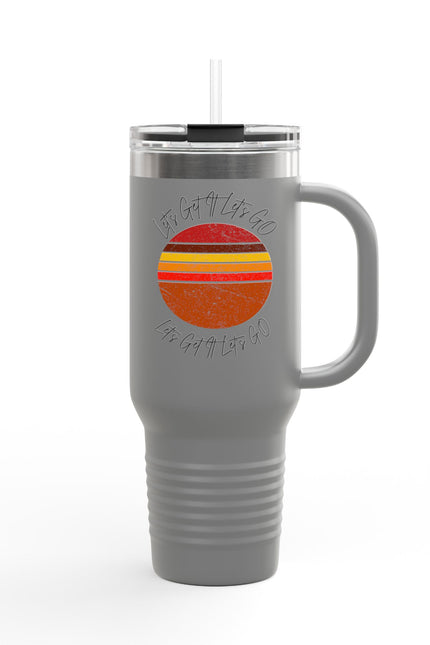 Insulated Travel Mug - Let Go & Live Life - 40oz