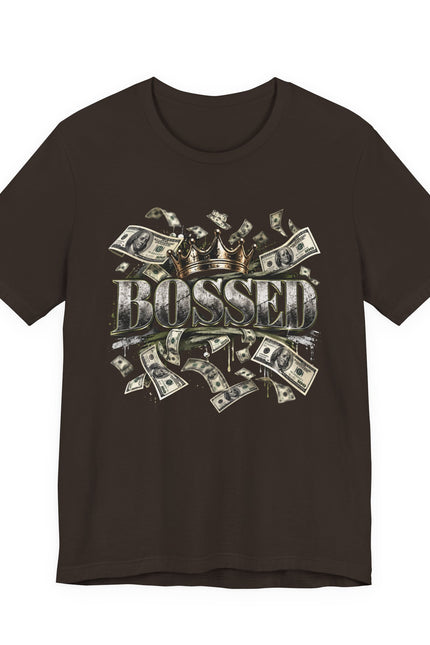 Bossed Tee — Money Crown Graphic T-Shirt