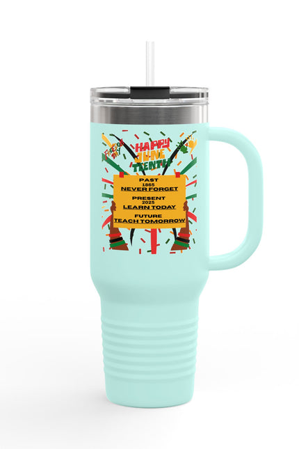 Inspirational Insulated Travel Mug - 40oz - Perfect for Teachers & Students - Stay Motivated On-the-Go