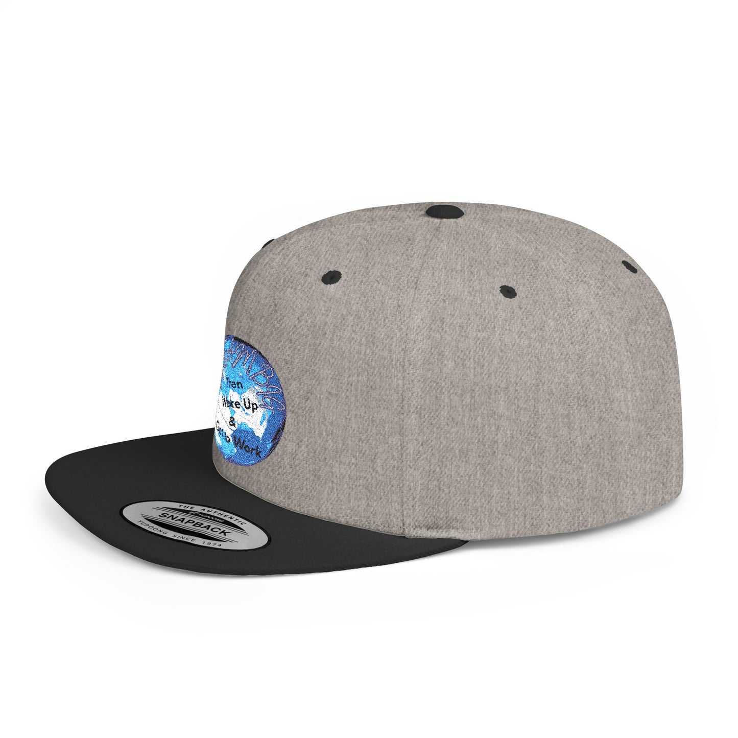 Flat Bill Snapback