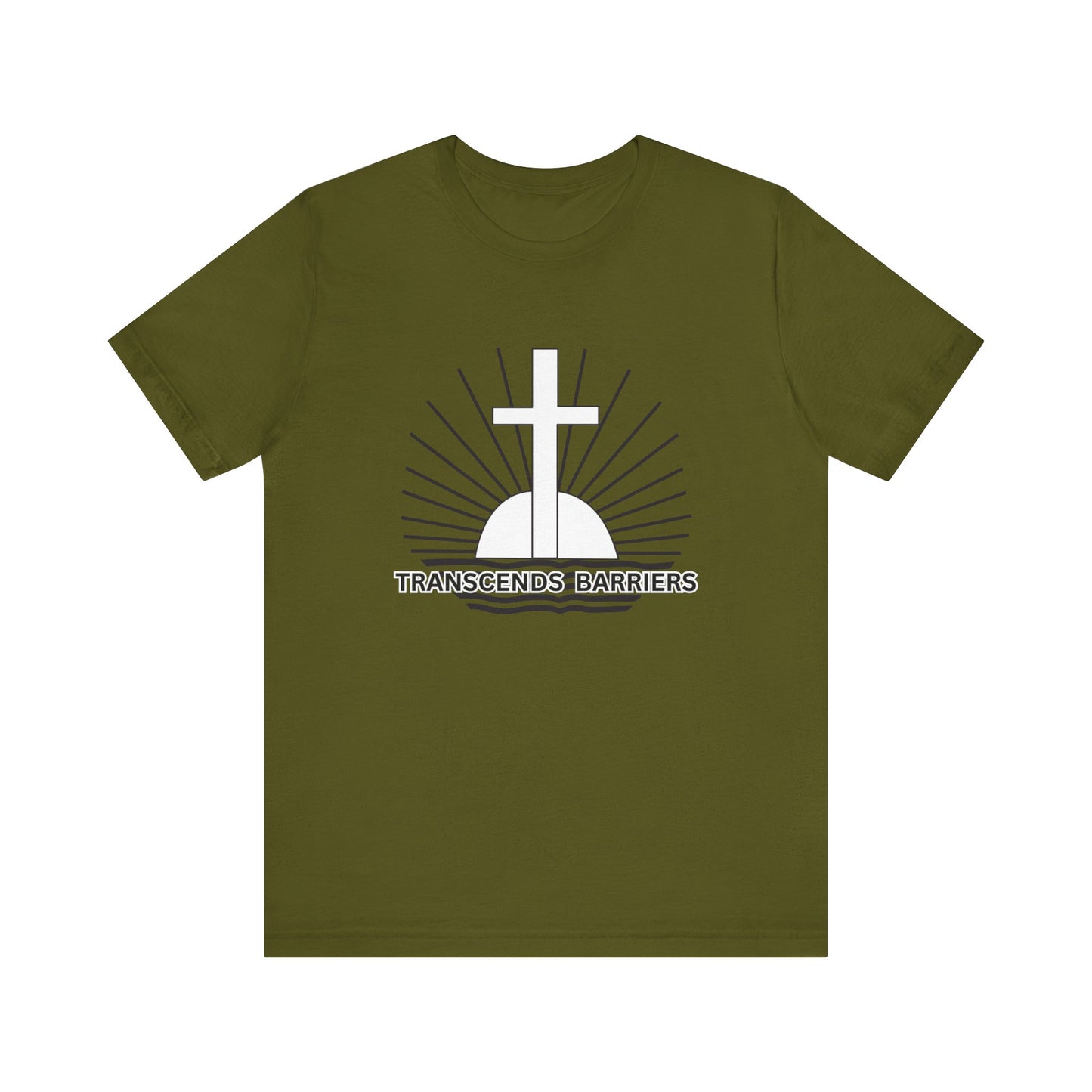 Cross Tee - Unisex Jersey Short Sleeve